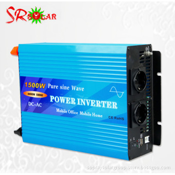Shenzhen Manufacture 12v 220v pure sine wave 1500w inverter